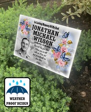 Personalised grave marker for sale  TAUNTON