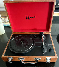 Ukayed record player for sale  LEEDS
