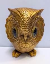 Usado, Estatueta decorativa divertida metálica coruja 7" de altura comprar usado  Enviando para Brazil