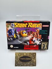 SNES Super Nintendo Stunt Race FX mit OVP und Anleitung NOE comprar usado  Enviando para Brazil