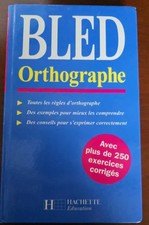 Bled orthographe hachette d'occasion  Montastruc-la-Conseillère
