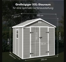 Steelson novara gartenhaus gebraucht kaufen  Lenting