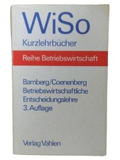 Bwl entscheidungslehre bamberg gebraucht kaufen  Deutschland