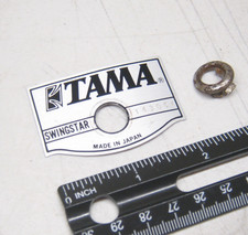 Vintage Tama Swingstar Japão Distintivo de Bateria para Snare Bass ou Tom Lote 82-479 comprar usado  Enviando para Brazil