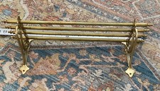 Vintage brass shelf for sale  Springfield
