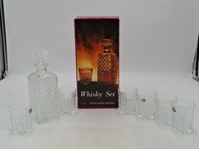 Bohemia glass whisky for sale  RADSTOCK