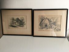 Two drawings victorian for sale  LONDON