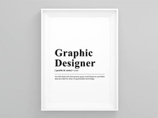 Graphic designer funny for sale  LONDON