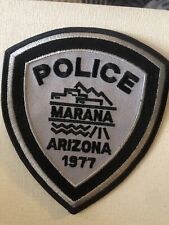 Arizona police marana for sale  USA