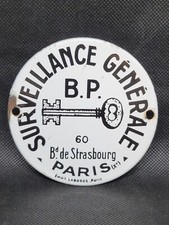 Plaque émaillée société d'occasion  Poitiers