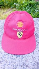 Boné Ferrari Shell Formula 1 Vintage Snapback Vermelho Anos 90, usado comprar usado  Enviando para Brazil