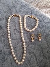 Cream pearl necklace for sale  NEWCASTLE UPON TYNE