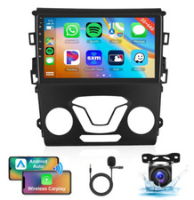 Rádio de carro estéreo Ford Fusion 2013-2019 Mondeo 2G+64G Android 13 9" câmera Carplay, usado comprar usado  Enviando para Brazil
