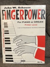 Fingerpower piano organ for sale  Caraway
