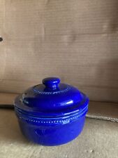 Dark blue stoneware for sale  WORCESTER