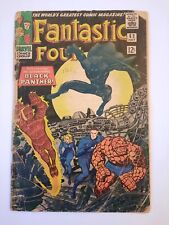 Fantastic Four #52 Primera aparición de Black Panther 1966 FA 1.0 cinta en columna vertebral segunda mano  Embacar hacia Argentina