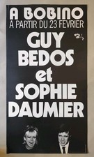 Affiche spectacle ancienne d'occasion Affiche spectacle ancienne d'occasion  Nogent-le-Roi