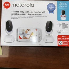 Monitor de bebê vídeo Motorola COMFORT75-2 - infantil sem fio completo testado M1 comprar usado  Enviando para Brazil