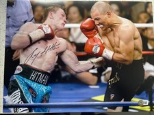 Ricky hatton signed for sale  HUNTINGDON