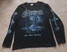 Band shirt saxon for sale  SUNDERLAND