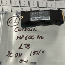 Dissipador de calor interno SSD C1 CORSAIR MP600 PRO LPX 1TB 0 gravação 100% boa saúde, usado comprar usado  Enviando para Brazil
