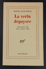Marcel jouhandeau vertu d'occasion  Évreux