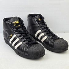 Tênis Adidas Masculino Pro Model Core Preto Top Alto EUA 13 Reino Unido 12.5 | B39368 comprar usado  Enviando para Brazil