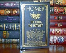 NEW Iliad and Odyssey by Homer Unabridged Deluxe Sealed Leather Bound Hardcover comprar usado  Enviando para Brazil