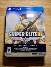 Sniper Elite III Edição de Colecionador para PS4 Caixa Aberta Conteúdo Selado Ver Desc comprar usado  Enviando para Brazil