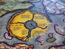 Usado, Terra Plana - G. Mercator 1623 Pólo Norte - Septentrionalium Terrarum Descriptio comprar usado  Enviando para Brazil