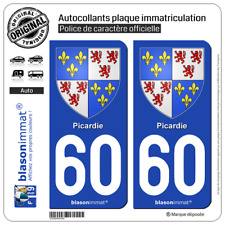 Stickers autocollant plaque d'occasion  Balaruc-les-Bains