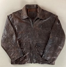 Vintage distressed leather for sale  ROYSTON
