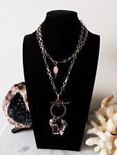 Collier vintage breloques d'occasion  Paris XII