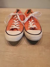Tênis CONVERSE ALL STAR unissex laranja Chuck Taylor tamanho M 8/W10, usado comprar usado  Enviando para Brazil