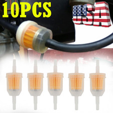 10 pacotes de filtro de combustível de óleo gasolina motor pequeno para linha 1/4"" 5/16" novo F comprar usado  Enviando para Brazil