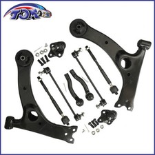 Usado, 10 PÇS KIT DE TIRANTE BARRA OSCILANTE JUNTA ESFÉRICA BRAÇO DE CONTROLE PARA 2003-2008 TOYOTA COROLLA comprar usado  Enviando para Brazil