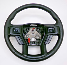Volante de couro preto 15-20 F150 17-22 F250 comprar usado  Enviando para Brazil