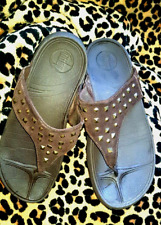 Fitflops brown suede for sale  FALMOUTH