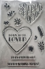 Stempel set herz gebraucht kaufen  Deutschland