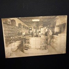 Vitrines masculinas C 1908 RPPC loja de roupas vendedores Spittoon Habedashery masculinas  comprar usado  Enviando para Brazil