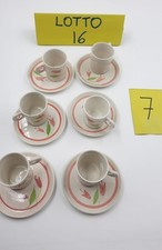 Servizio caffè ceramica usato  Solza