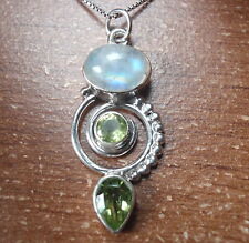 Faceted peridot moonstone for sale  Hales Corners