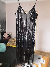 Black dress sequins for sale  SCUNTHORPE