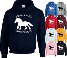 Personalised hoodie horse for sale  HUDDERSFIELD