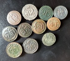Lot boutons militaires d'occasion  Langeais