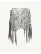 Sequin evening wraps for sale  BOLTON