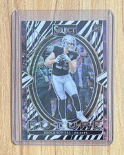 2024 Panini Select - Brock Bowers Zebra FUTURE (RC) Etui Hit! Dopasuj kolory!🔥🔥 na sprzedaż  Wysyłka do Poland