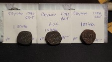 Lot ceylon stiver for sale  Coram