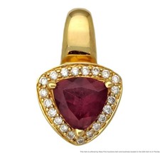 diamond pendant rubelite for sale diamond pendant rubelite for sale Saint Petersburg