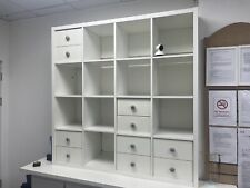 Large white shelves for sale  STANMORE
